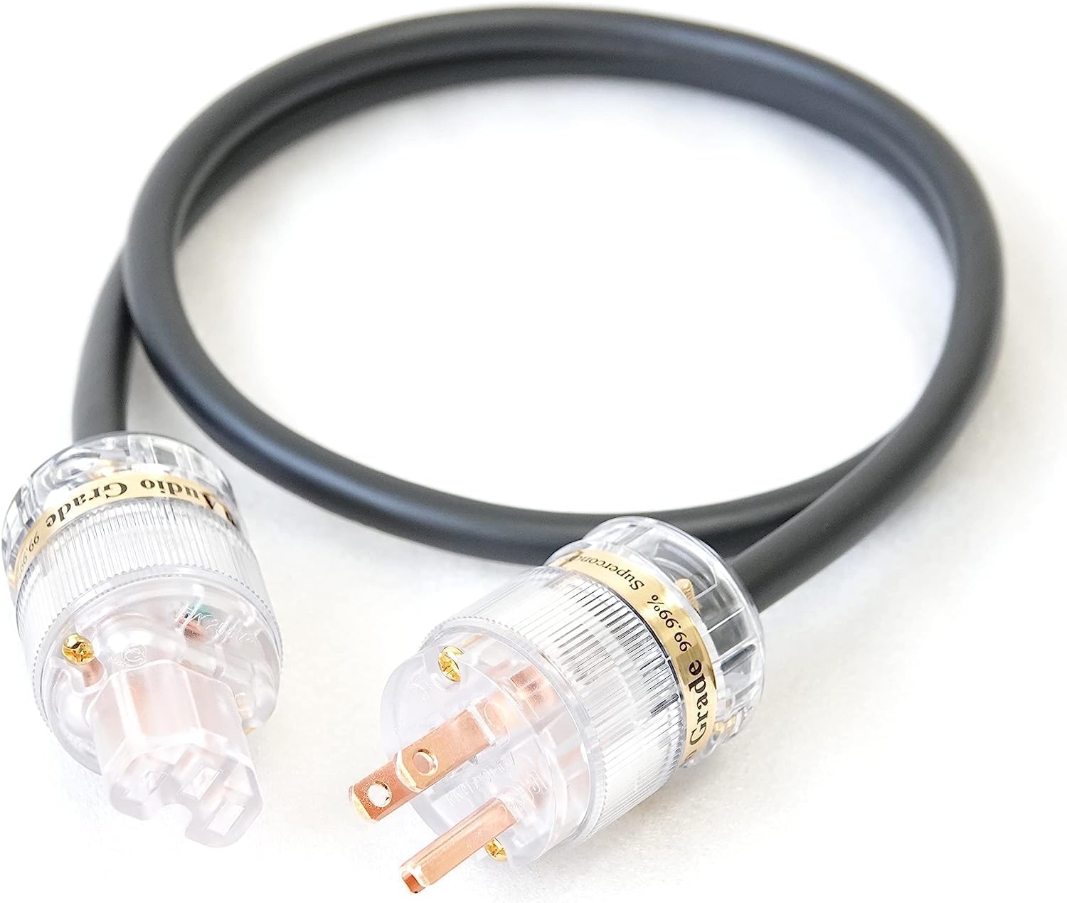 Amazon | オヤイデ C-1011 PC-23 軟質OFC 純銅プラグ 電源ケーブル